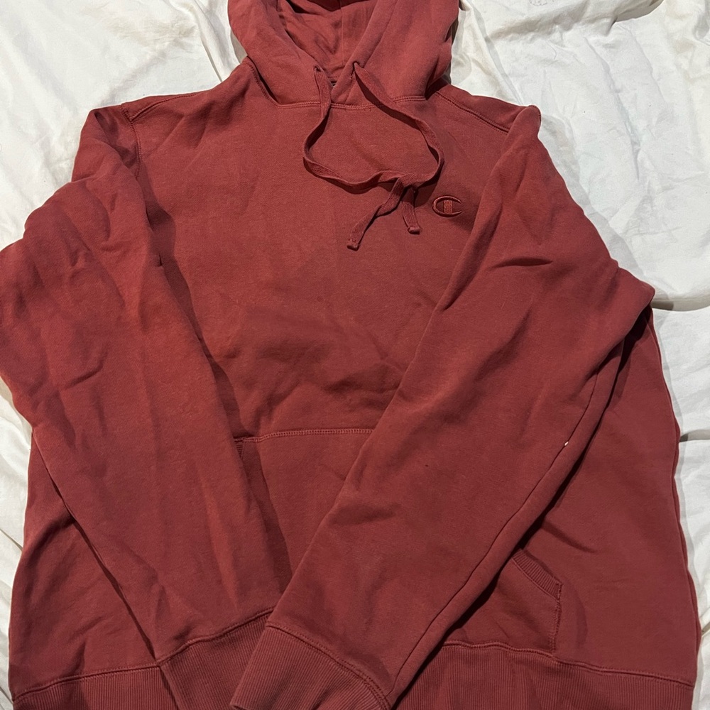 Champion Brick Red Pullover Hoodie